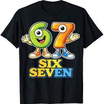 Six Seven Math Joke T shirt - Nerdy Humor Tee, Math Lover Gift 3XL