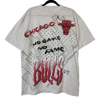 90's Chicago Bulls NBA AOP T shirt Sz XL (B2183) 4XL