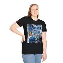 Valhalla n Chill TShirt, Norse Myth Odin, Hel, Fenrir, Norns, Sleipnir, longship, Berserker, Valkyrie, Huginn N Muninn, Mimirs Well, Naglfar S