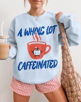 A Whole Lot Caffeinated T-Shirt T-shirt Stardew Valley Pixel Coffee Gamer Cozy Gift Indie Video Game Fan Art Geeky Merch 3XL