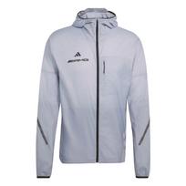 Adidas Performance Comfortable Long Sleeve Windbreaker Jacket With Hood Men jackets KW4369 S