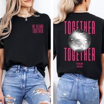 We Belong Together Tour 2026 Disco Ball T-Shirt, Groovy Couple Matching Tee, E15 M
