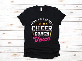 Cheer Coach Voice Shirt, Funny Cheerleading Coach T-Shirt, Cute Cheerleader Coach Gift, T-Shirt,T-shirt, T-shirt, T-shirt, Tank Top XL