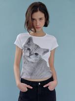 Heatherment Slim Miyao T-Shirt (White) White/Os