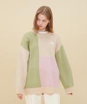 Blond Nine Mosaic Coloration Sweater_Beige Beige/M