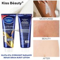 Kiss beauty hyaluronic acid body lotion moisturizing moisturizing long lasting emollient 400ml 1