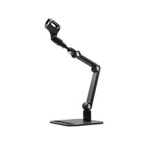 Adjustable Heavy Duty Desk Microphone Stand Professional Studio Podcast Mic Holder for Broadcast Radio Bulk  ODM juoda