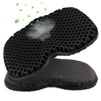 Antislip Kayak Cushion Premium PET Gel Boat Pad For Enhanced Breathability And Long Lasting Support 1 black
