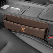 Automobilio sėdynės tarpelio organizatorius Konsolės plyšio užpildas Šoninė daiktadėžė For Cupra Raval Born Leon Formentor Ateca Terramar FR vožtuvo šerdis A-brown gray