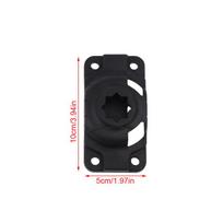 Inflatable Kayak Rod Holder Navigation Mount Base Boat Canoe Slide Rail Kayak Fishing Rod Accessories With 4 Screws juoda