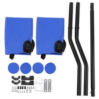 Inflatable Kayak Stabilizer PVC Canoe Outrigger Kit Floating Balancing Boat Accessory Kayak Outrigger Kit Kayak Stabilizer mėlyna