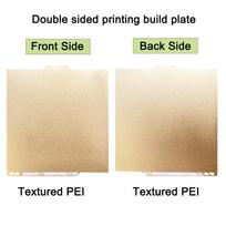PEI Sheet For Bambu lab P2S Build Plate 257x257mm 0.5mm Thickened Plate Double-sided Heated Bed for BambuLab P2S Accessories 1Pcs PEI