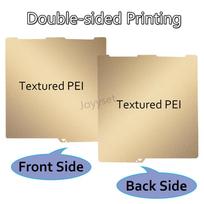 For Anycubic kobra 3 Combo Upgraded Heatbed Smooth PEO PET Build Plate Spring Steel Plate PEI Sheet for Anycubic Kobra3 3D Parts 256x268mm