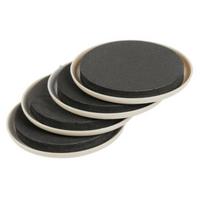 Moving Easy Move For Carpet Furniture Legs Pad Coaster Furniture Slider Floor Protector Mat 4PCS