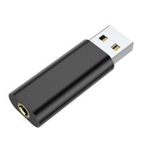 USB To 3.5mm Headphone 3.5mm Adapter Wired Headset Converter  For Laptop/Headphones/Mobile Phone