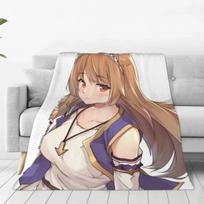 Japanese Anime Spice and Wolf Super Soft Velvet Plush Throw Blanket Modern Cute Holo Bedspread Blanket Home Blankets And Throws Size: 75*100cm, Weight: 230 GSM