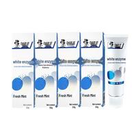 Hawley & Hazel White Enzyme Fresh Mint Toothpaste (4x120g)