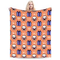 FNAF At Freddys Plush Blanket Kids Flannel Throw Blanket For Home Decor Super Soft Design Quality Bedspread Birthday Gift Size: 75*100cm, Weight: 230 GSM