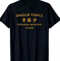 Shaolin Kung Fu Chinese Martial Arts Tee T-Shirt S-5XL Unisex T-Shirt S įvairiaspalvis