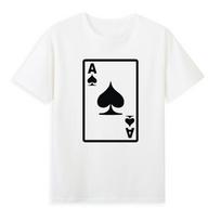 Ace Of Spades Cards Real Players Poker Playing Cards Tshirt S