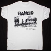 Rancid Grupės THE 11TH HOUR Marškinėliai Classic Unisex Balti S-5XL 1J0434 Unisex Marškinėliai S įvairiaspalvis
