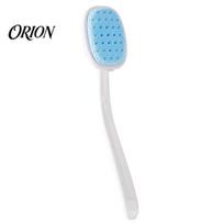 Exfoliating Body Brush Bath Brush, with Built-in Soap Reservoir, Detachable Curved Long Handle Shower Deep Cleansing for Back And mėlyna