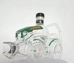 Farm Machinery Shape High Borosilicate Glass Decanter Decorative Liquor Container for Whiskey Brandy Farm Tabletop Craft