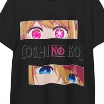 Oshi No Ko Anime T-Shirt Ai Hoshino Inspired Design Japanese Idol Manga Shirt Otaku Gift Cute Aesthetic Streetwear Fan Art Style Unisex Tee! S