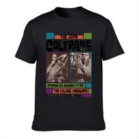 Vasaros naujas John Coltrane kvinteto grafinis trumpomis rankovėmis marškinėlis John Coltrane džiazo apvalios apykaklės trumpomis rankovėmis marškinėlis Džiazo gerbėjo dovana S įvairiaspalvis