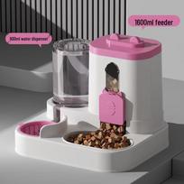 Pet Automatic Feeder & Water Dispenser for Dogs and Cats - Wet/Dry Integrated Bowl System 25*20*23cm Box