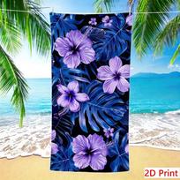 Extra Large Microfiber Beach Towel Giant Tropical Print Bath Sheet Big Size Quick Dry Pool Towels Oversized Soft Travel Blanket 50x100cm