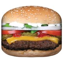 blanket food burger blanket, fun food, cute flannel blanket holiday gift birthday gift Size: 75*100cm, Weight: 230 GSM