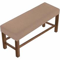 1Pc Elastic Long Stool Cover Anti-Dust Removable Washable Living Room Slipcover Bench Seat Protector Home Decorative Accessory S