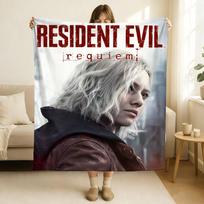 Game Resident Evil Requiem Blanket Soft and Skin Friendly For Couch Bed Napping Bedspread All Seasons Comforter 75x90cm