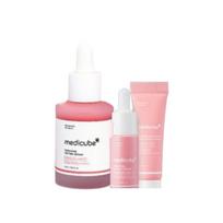 Medicube PDRN Pink Peptide Ampoule Skin Repair & Firming Serum 30ml Special Set (10ml Ampoule + 10ml Moisture Cream) white