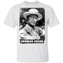 Hermann Hesse German Writer T shirt Steppenwolf Author G500 5.3 oz. T shirt S