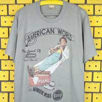 Vintage 1991 Norman Rockwell T shirt The Saturday Evening Post Magazine Miami Bound Artwork American Artist Print Tee Size L S
