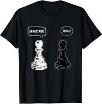 Chess En Passant What? T shirt M