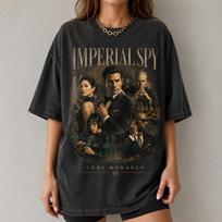 Imperial Spy Comfort Colors Tee, Code Monarch Vintage Graphic T-Shirt, Dark Espionage Shirt, Secret Agent Spy Movie Shirt 4XL