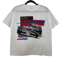 1993 Mario Andretti Formula 1 T shirt Sz L (B2981) 4XL