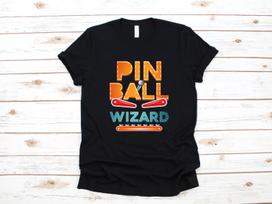 Pinball Wizard T-Shirt, Pinball Shirt, Tank Top, Funny Arcade Gaming T-shirt, T-shirt,T-shirt, T-shirt, Kids Apparel Gift 4XL