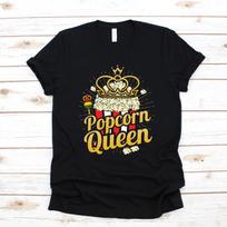 Popcorn Queen T-Shirt, T-shirt, Kids Tee, Toddler Tee, Tank Top,T-shirt, T-shirt XL