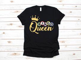 Bingo Queen T-Shirt, Tank Top, T-shirt, T-shirt,T-shirt, Child T-shirt, Apparel Gift S