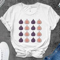 Fig Fruit Vintage Shirt | Retro Fig Tee | Figs Graphic TShirt | Summer Soft Fig T-Shirt | Gift for Beach Lovers | Vacation Casual Present S
