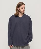 Cargo Bros Cb V-Neck Overknit (Charcoal) Free