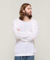 Cargo Bros Summer Scallop Waffle Cozy Knit (White) Free