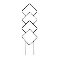 Soil Insert Stakes Plant Support Stake 4 Different Shapes Flower Plant Support  Home Greenery C