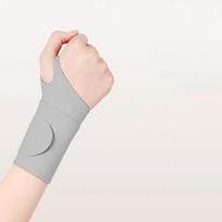 Breathable Adjustable Compression Wrist Wrap 1/2Pcs Sports Support for Badminton Tennis Boxing Workout Pain Relief Gray 1pcs