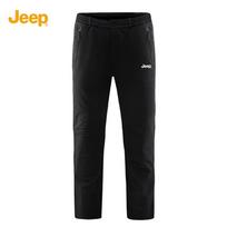 JEEP Men's Outdoor Straight-Leg Quick-Dry Pants 2XL juoda