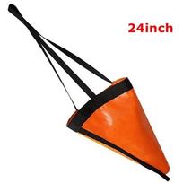 24/32/42/53'' Sea Drogue Anchor Float Marine Kayak Drift Rowing Boat Fishing Brake Lifeboat Anchor Yacht Traction Rope Buoy Ball 24 inch